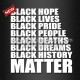 Black Lives Matter HTV Vinyl Heat Transfer for Tees